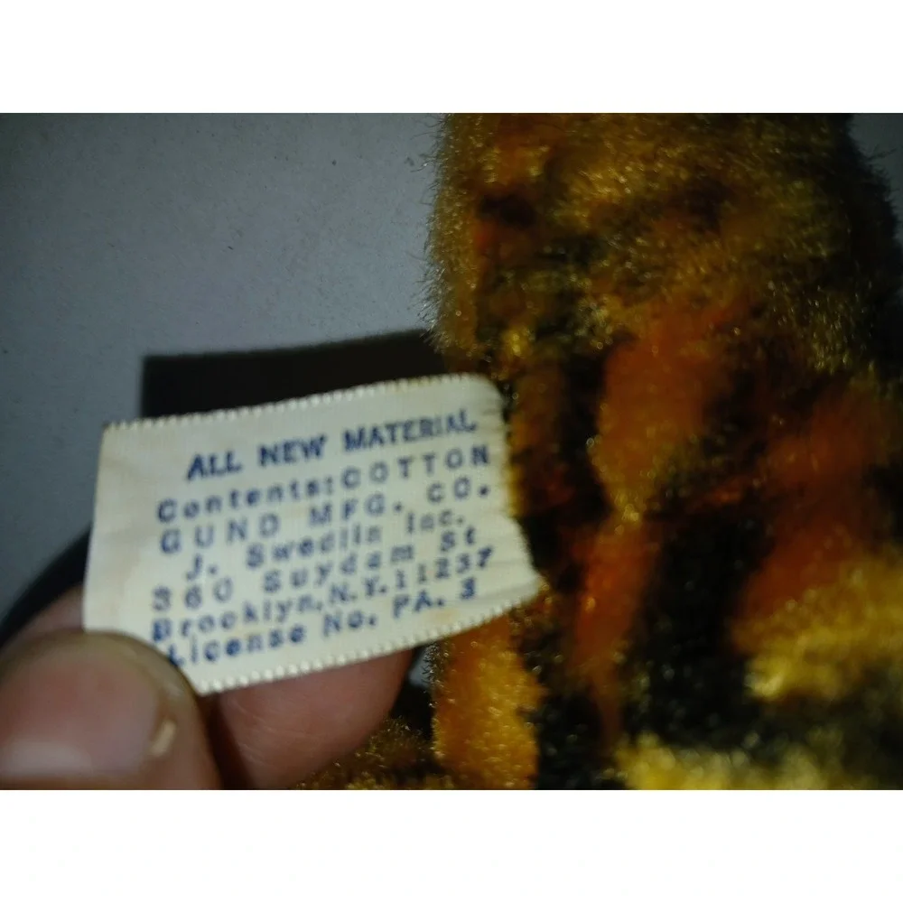 Vtg Gund J. Swedlin Disney Tigger Plush Stuffed‎ Animal USA
